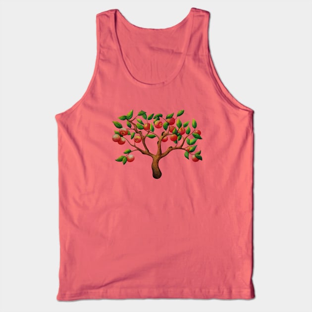 Tiny Apple Tree Tank Top by LivMyers